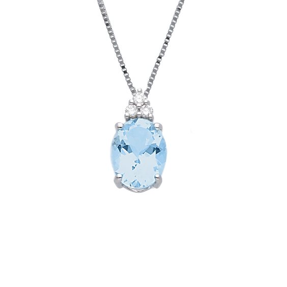 Collana Babila Milano Donna For Ever in Oro Acquamarina 1.61 Ct 147962 - 147962